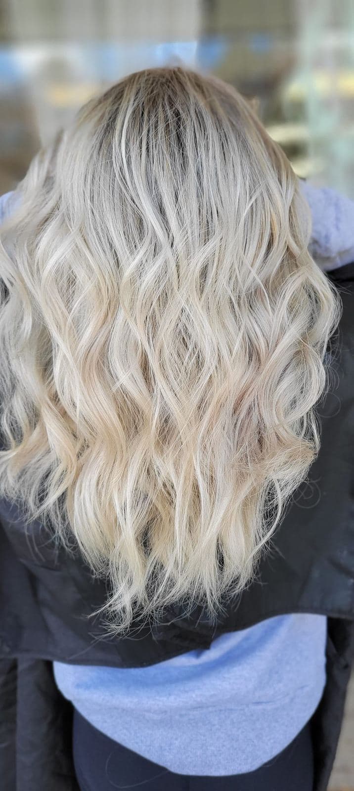 Blonde hair by Margie Salon